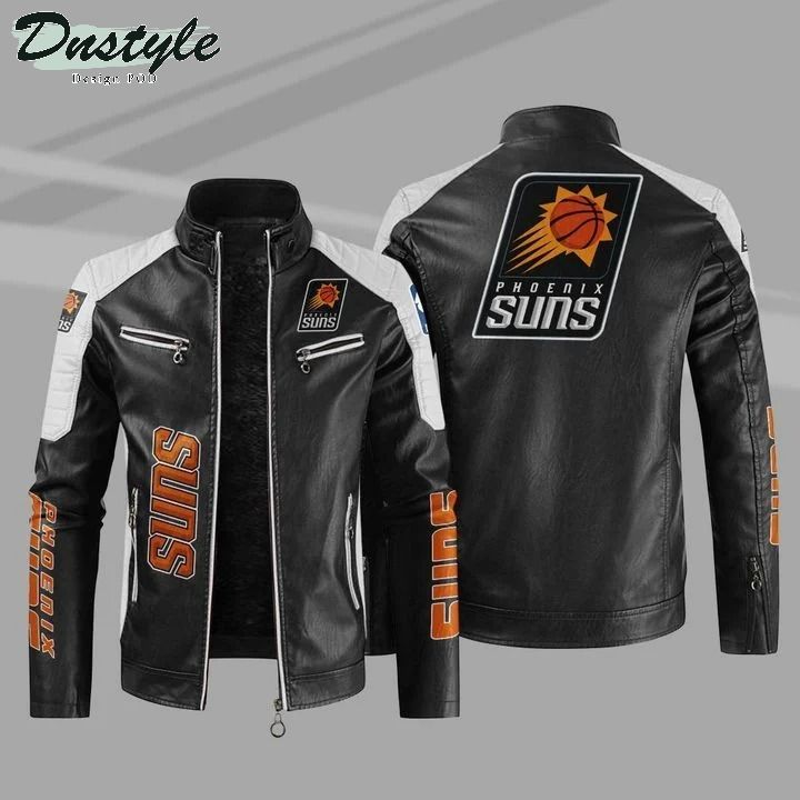 Phoenix Suns NBA Sport Leather Jacket