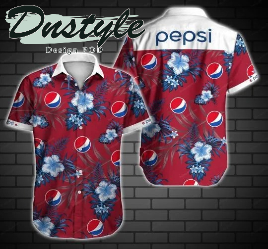 Pepsi Hawaiian Iii Graphic Hawaiian Casual Shirt