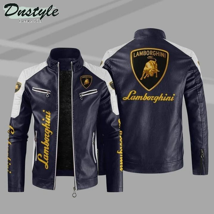 Lamboghini Sport Leather Jacket