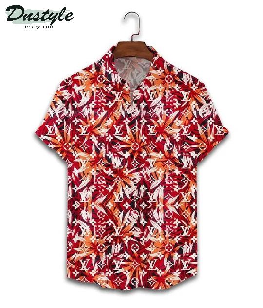 Louis Vuitton Tropical Palm Tree Hawaii Shirt Shorts Flip Flops