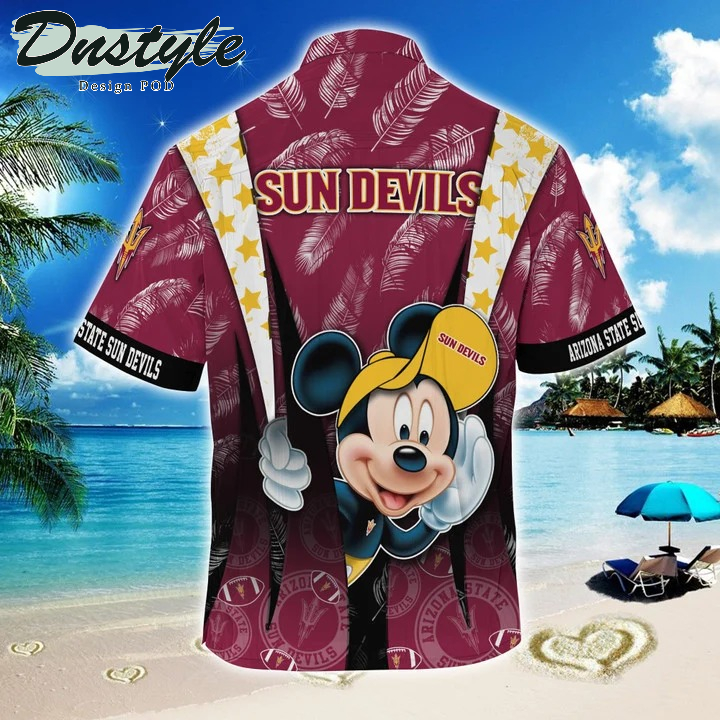 Arizona State Sun Devils Mickey NCAA Summer Hawaii Shirt