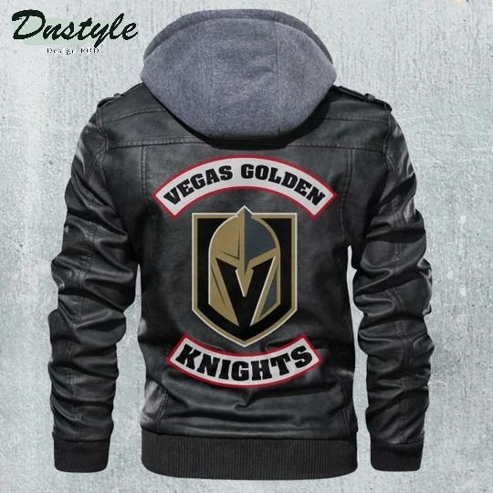 Vegas Golden Knights NHL Hockey Leather Jacket