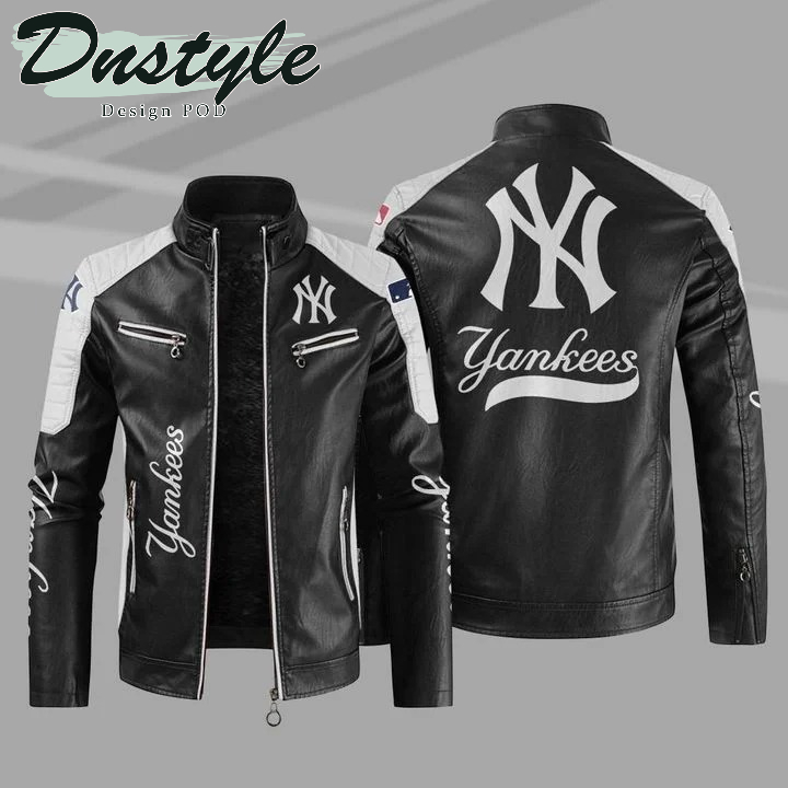 New York Yankees MLB Sport Leather Jacket