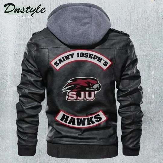 Saint Joseph's Hawks Ncaa Football Leather Jacket