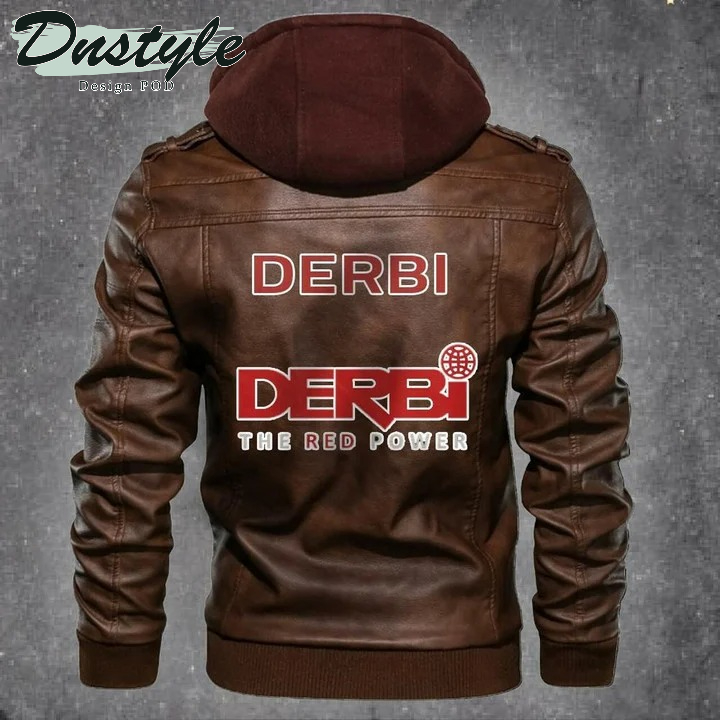 Derbi Motorcycle Leather Jacket