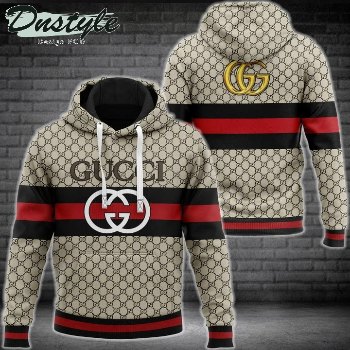 Gucci 2022 3d All Over Print Hoodie