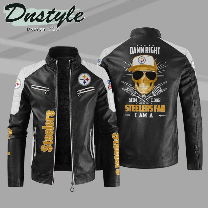 Pittsburgh Steelers NFL Sport Leather Jacket