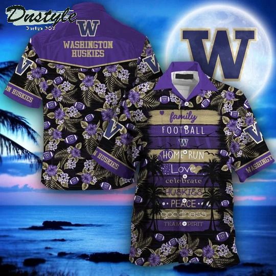 Washington Huskies NCAA Summer Hawaii Shirt