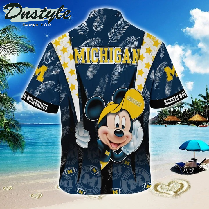 Michigan Wolverines Mickey NCAA Summer Hawaii Shirt