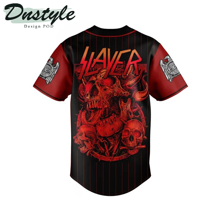 Slayer Band 3D All Over Printed Baseball Jersey