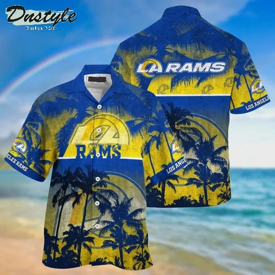 Los Angeles Rams NFL Summer Hawaii Shirt And Short