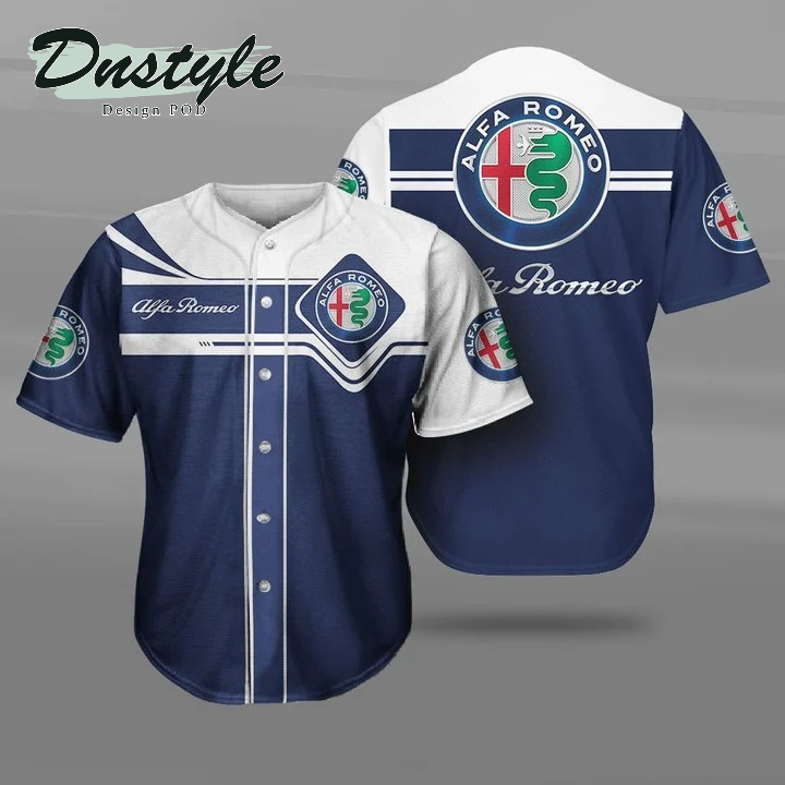 Alfa Romeo 3d Baseball Jersey