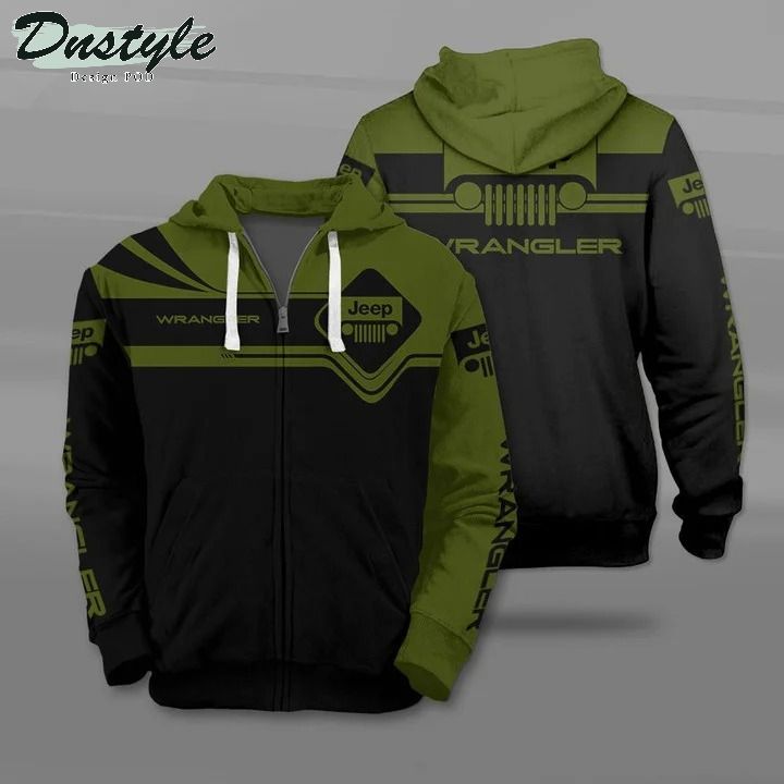 Jeep Wrangler 3d all over print hoodie