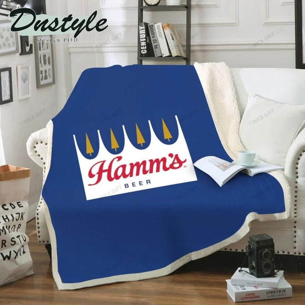 Hamm's BEER Fleece Blanket