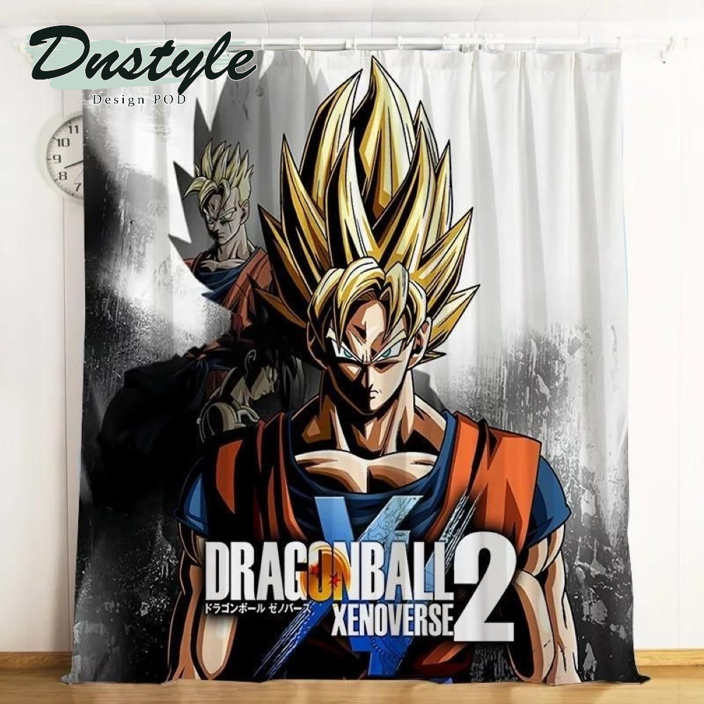 Dragon Ball Z Son Goku Anime Xenoverse Luxury Brand Window Curtains