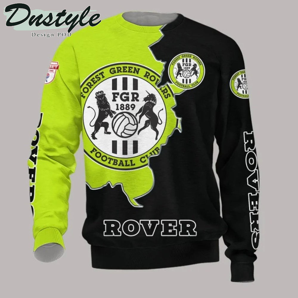 Forest Green Rovers 3d All Over Printed Hoodie