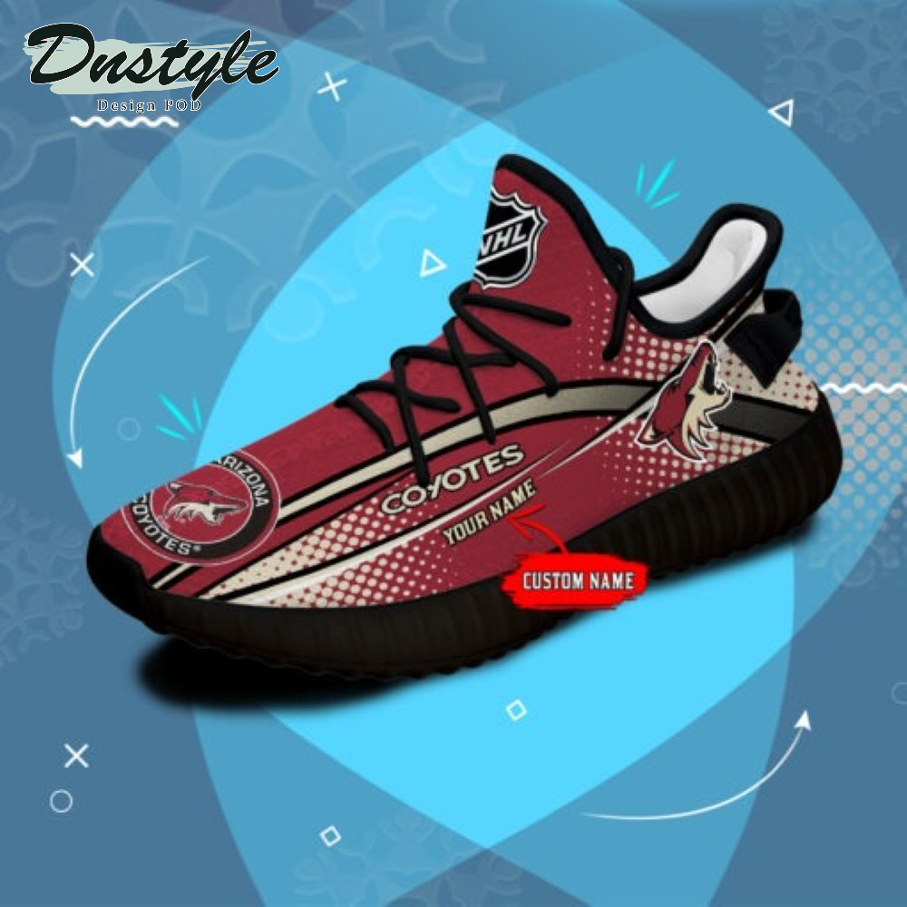 Arizona Coyotes Personalized Yeezy Boots Sneakers