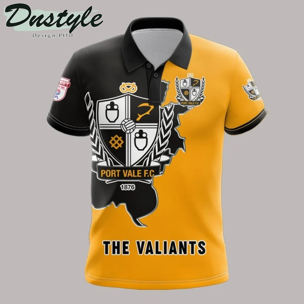 Port Vale The Valiants 3d All Over Printed Hoodie