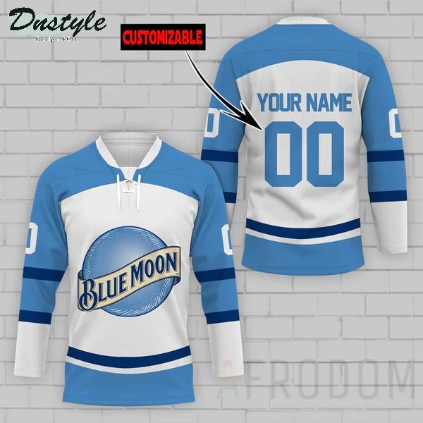 Blue Moon Personalized Hockey Jersey