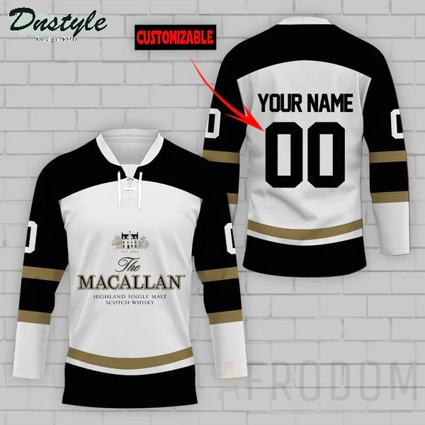 Macallan Personalized Hockey Jersey