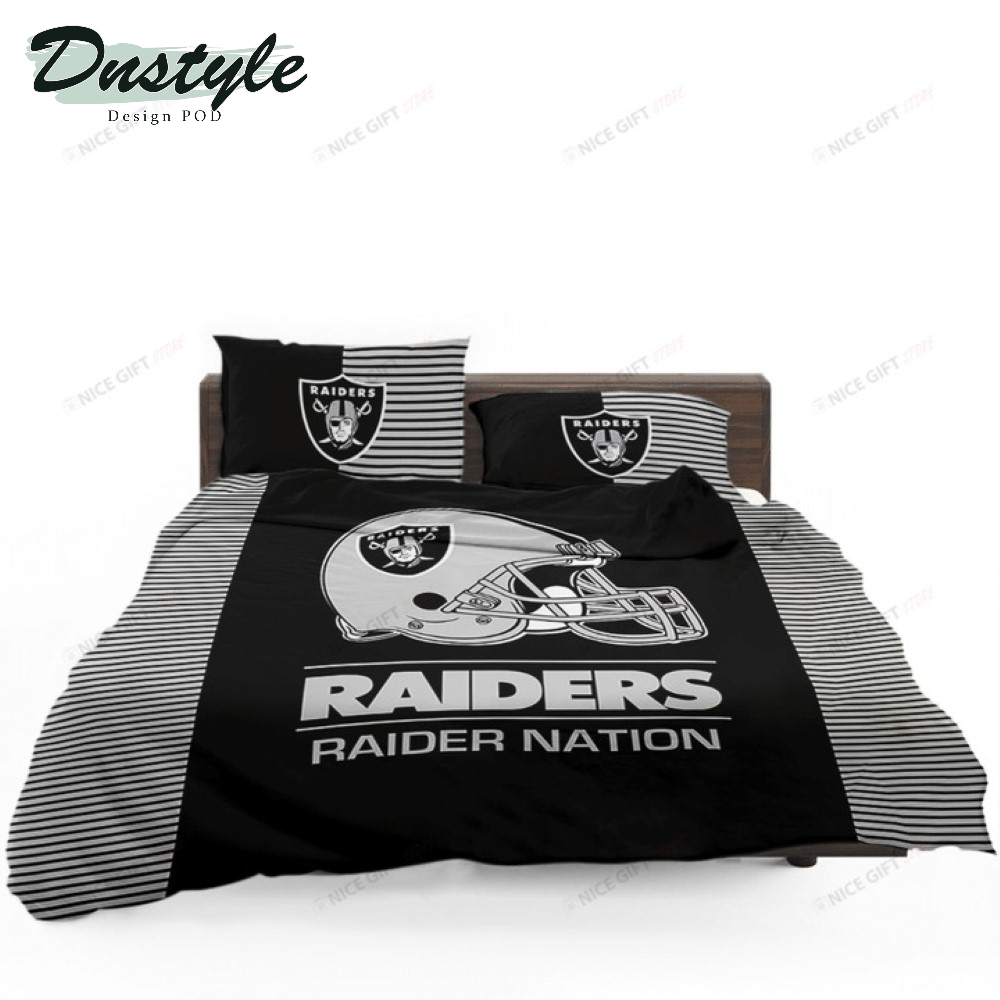 NFL Oakland Raiders Raider Nation Bedding Set