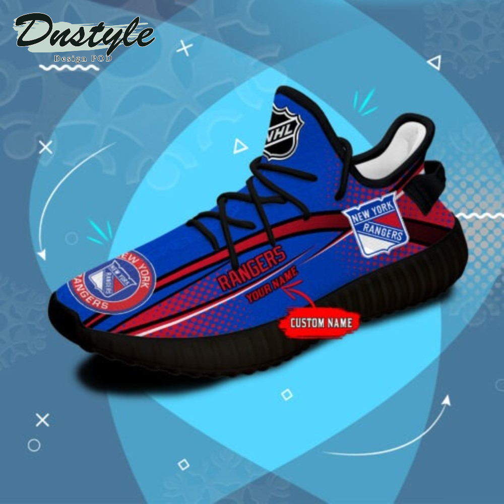 New York Rangers Personalized Yeezy Boots Sneakers