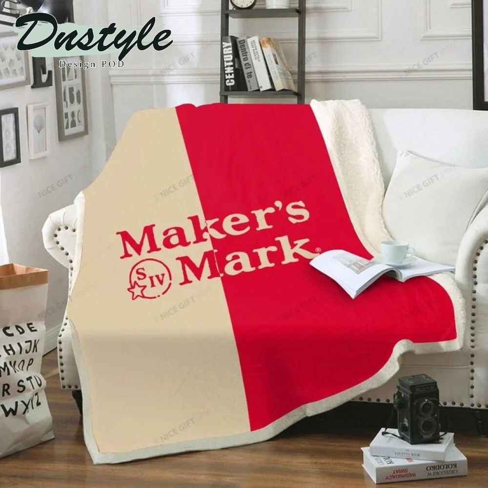 Maker's Mark Fleece Blanket