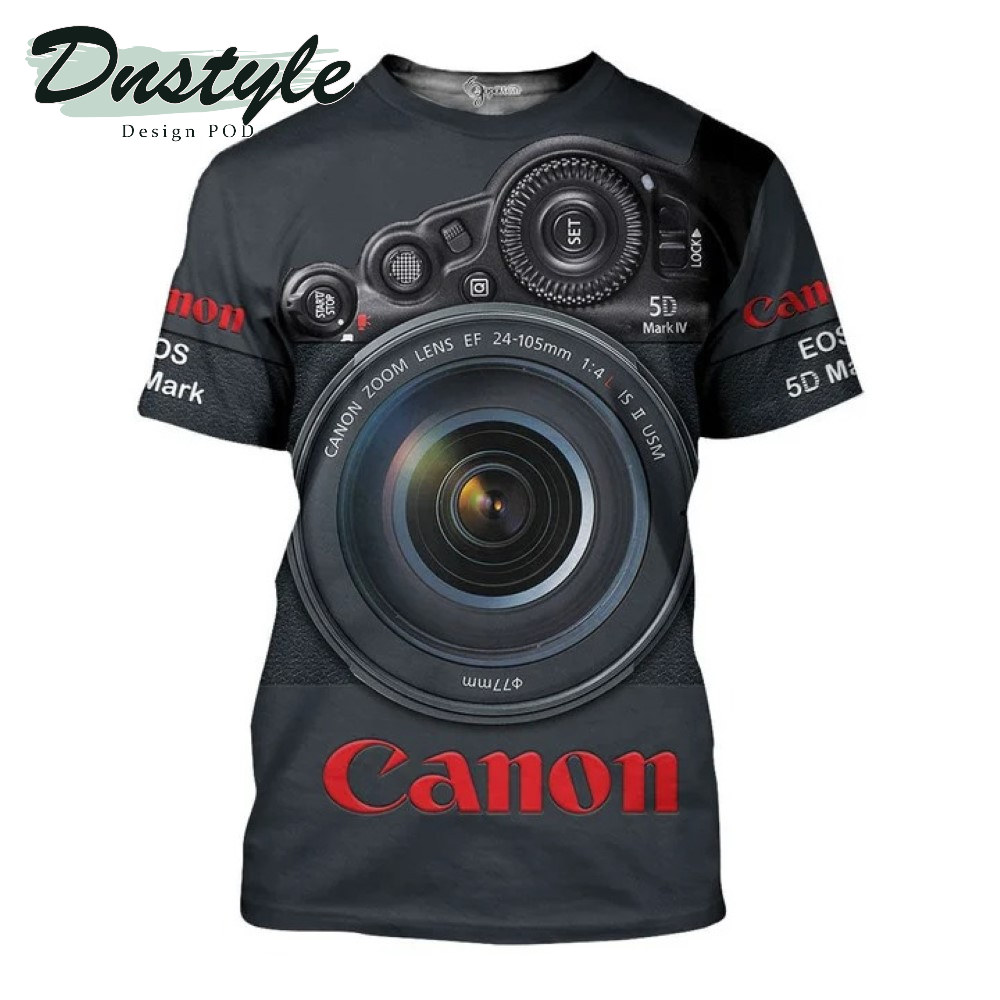Canon EOS 5D Mark IV 3DAll Over Printe Hoodie