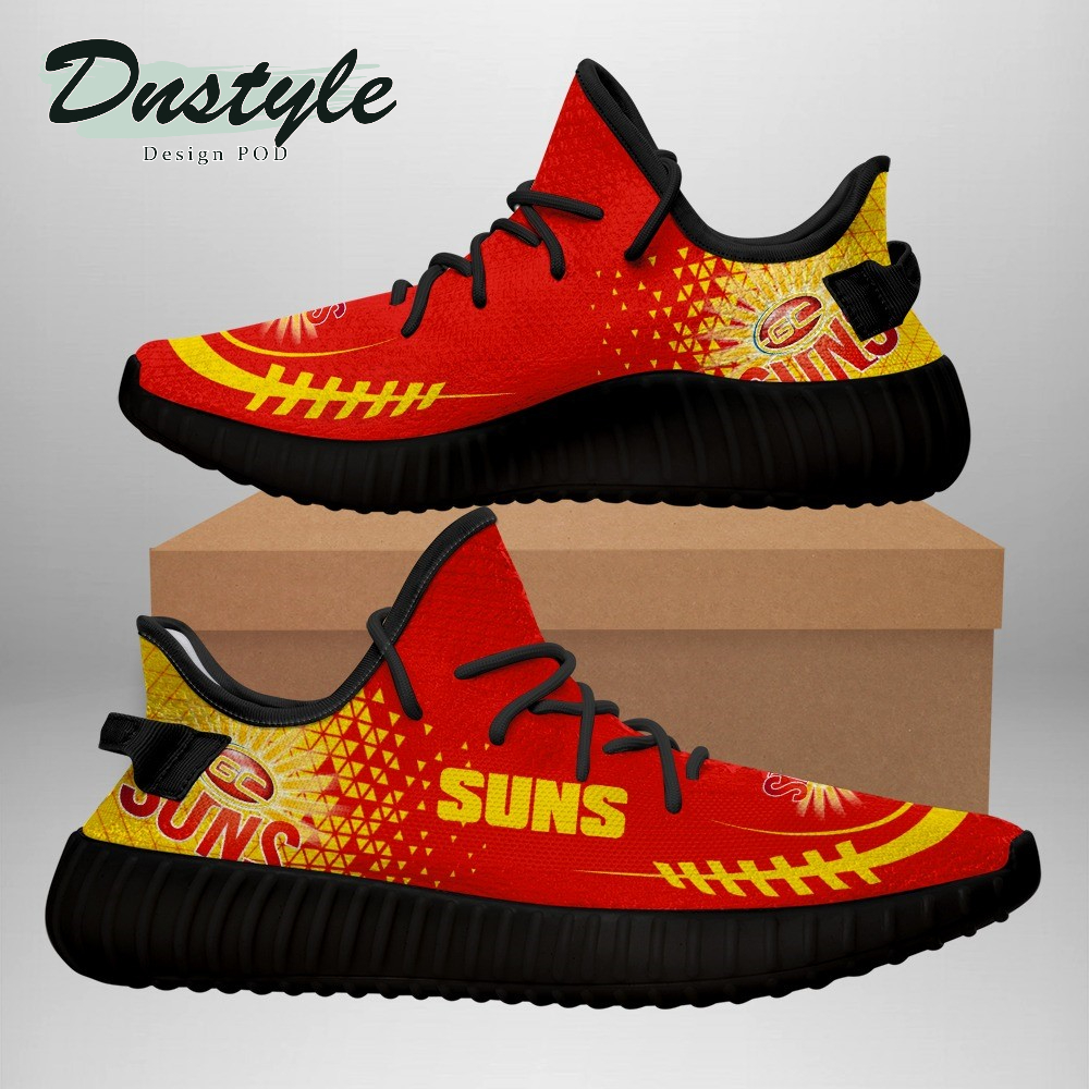 Gold Coast Suns AFL Yeezy Shoes Sneakers