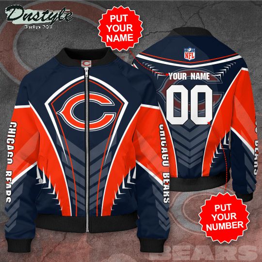 Personalized Chicago Bears NFL Bomber Jacket