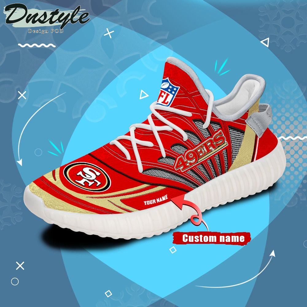 San Francisco 49ers Personalized Yeezy Boost