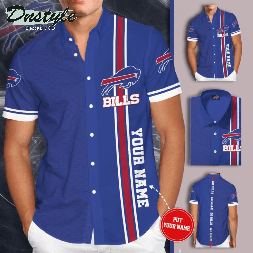 Personalized Buffalo Bills Football Blue Hawaiian Shirt