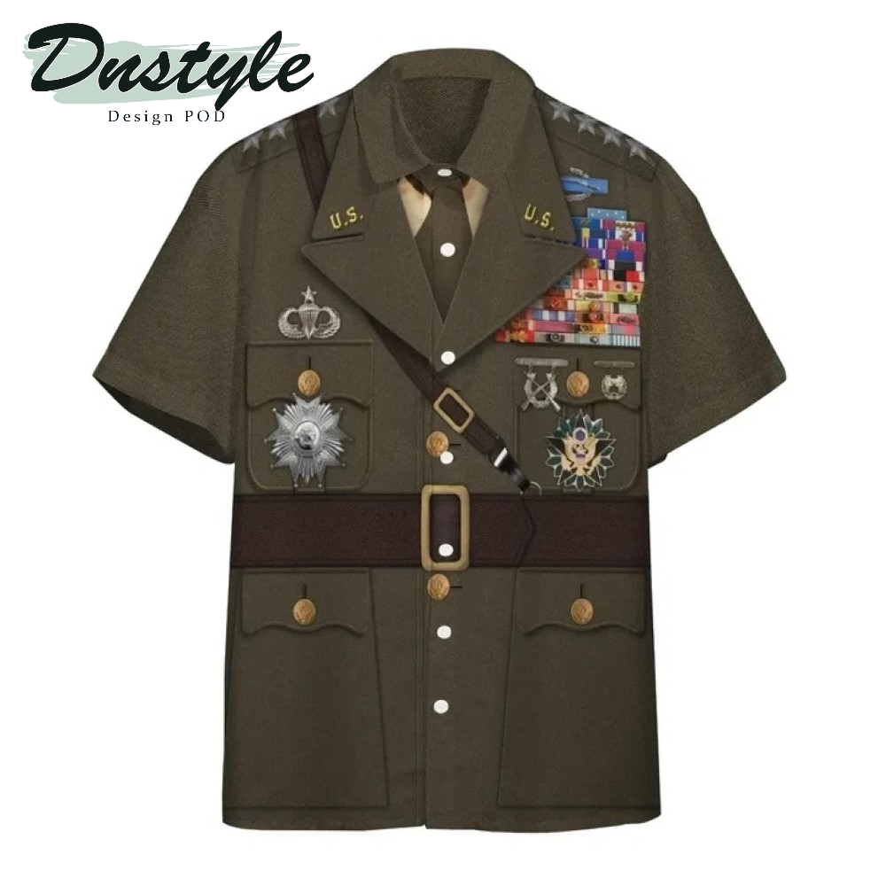 Douglas MacArthur Custom Hawaiian Shirt