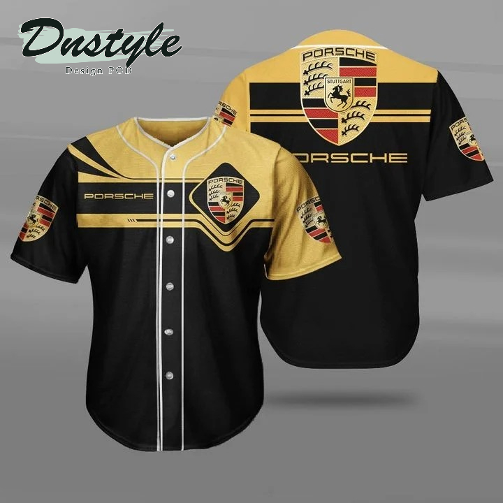 Porsche 3d Baseball Jersey