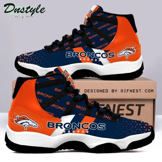 Denver Broncos Air Jordan 11 Shoes Sneaker