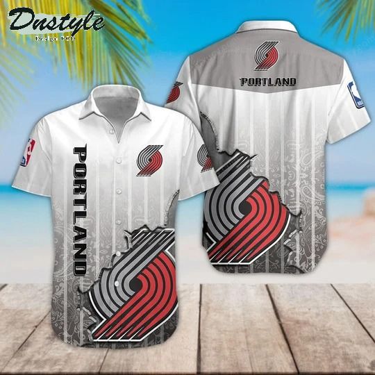 Portland Trail Blazers NBA Hawaiian Shirt