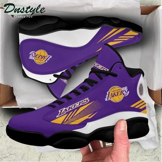 Los Angeles Lakers NBA Air Jordan 13 Shoes Sneaker
