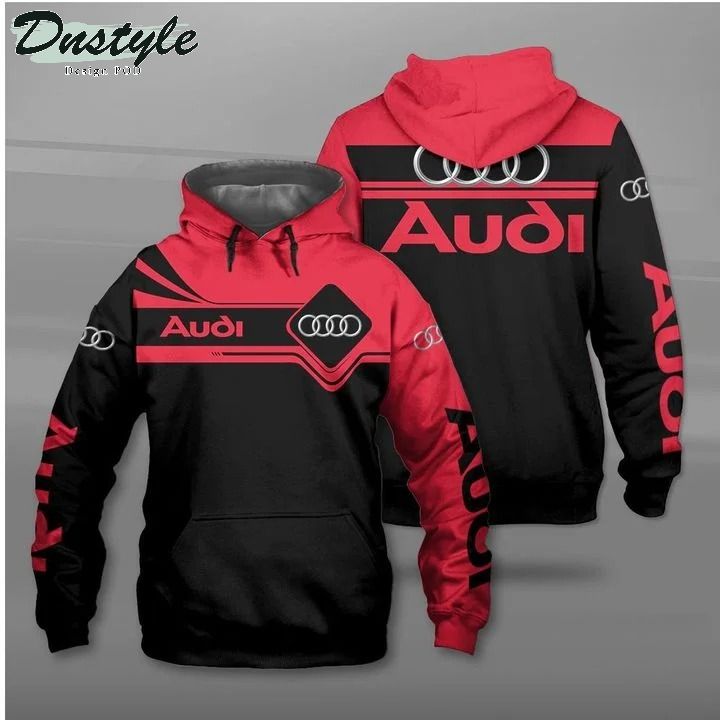 Audi 3d all over print hoodie