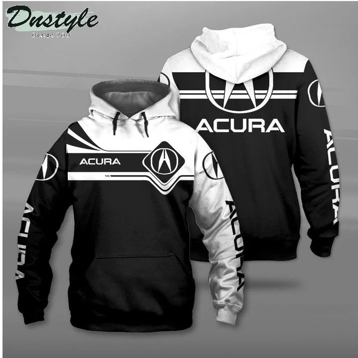 Acura 3d all over print hoodie