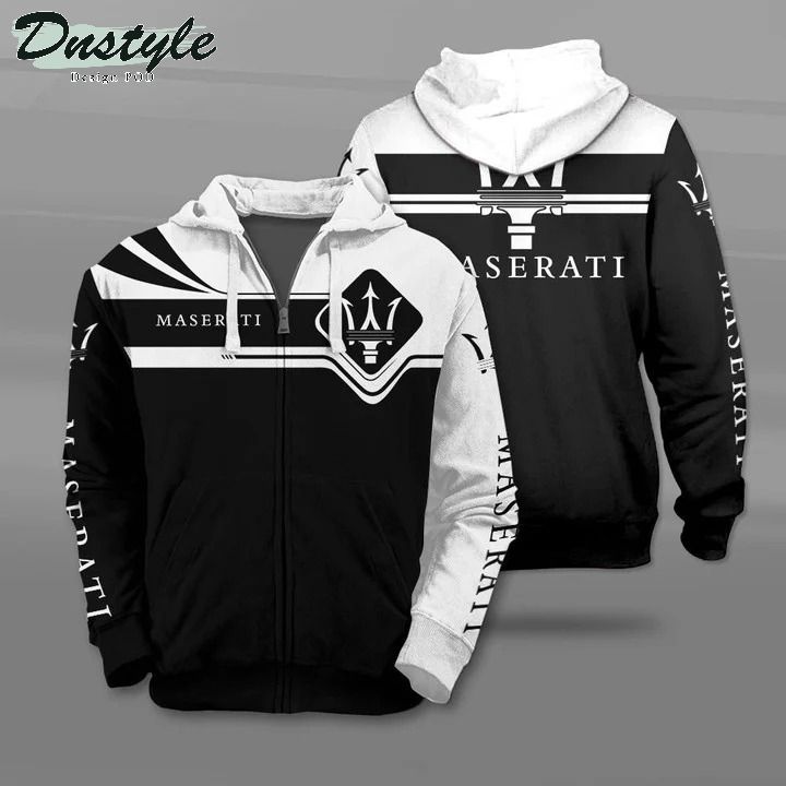 Maserati 3d all over print hoodie