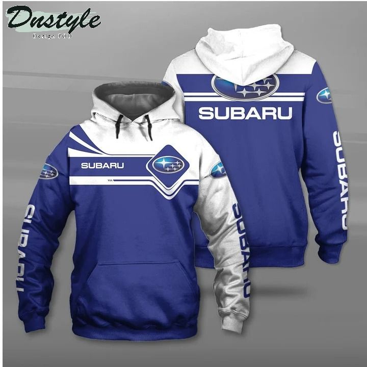 Subaru 3d all over print hoodie