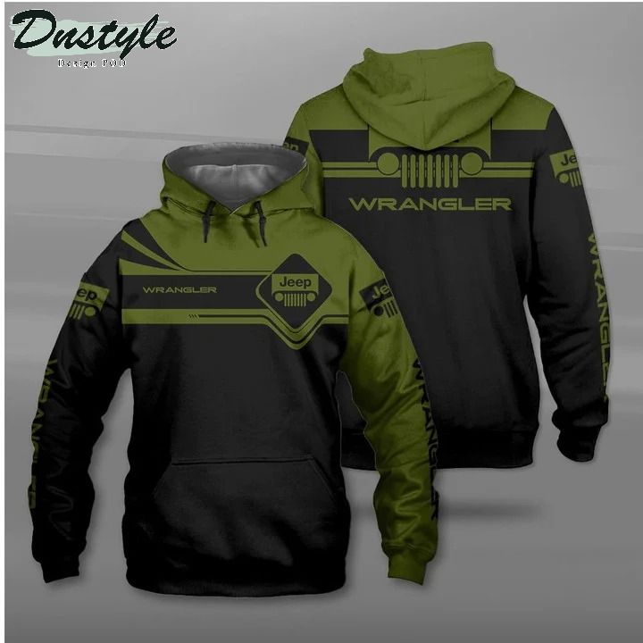 Jeep Wrangler 3d all over print hoodie