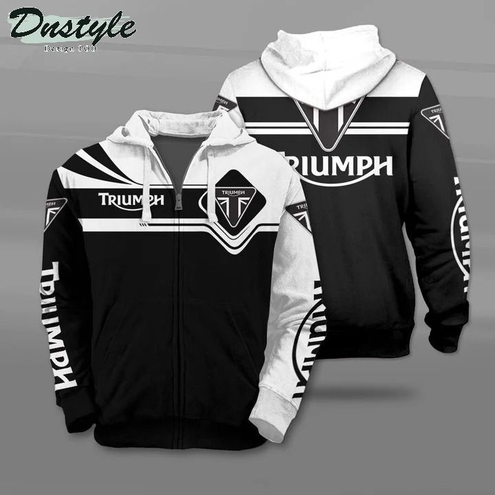Triumph 3d all over print hoodie