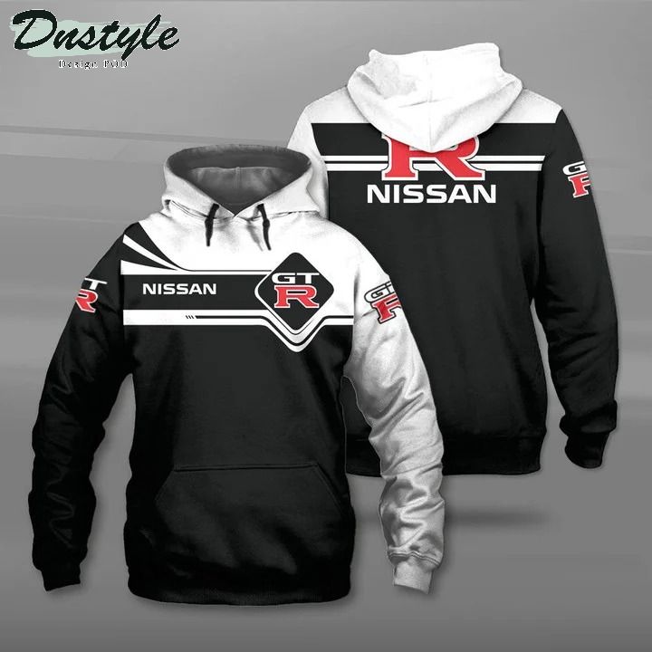 GTR Nissan 3d all over print hoodie