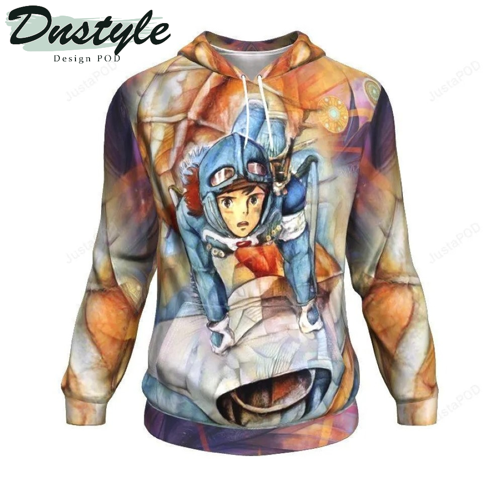 Nausicaa Of The Valley Of The Wind 3D All Over Printed Hoodie