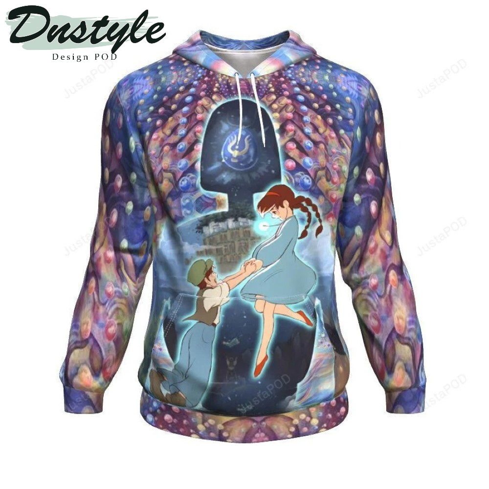 Castle In The Sky 3D All Over Printed Hoodie