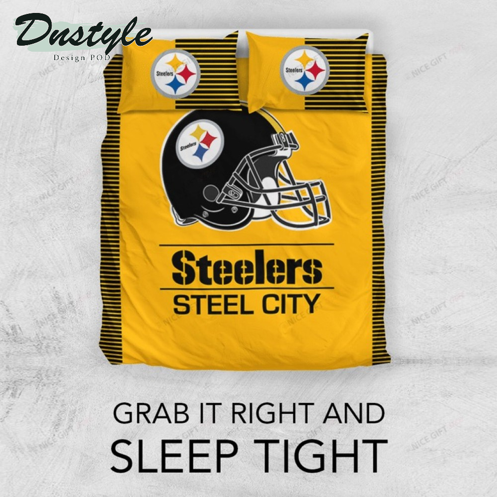 NFL Pittsburgh Steelers Steel City Bedding Set 
