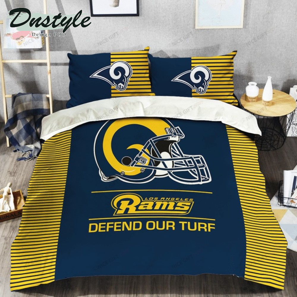 NFL Los Angeles Rams Defend Our Turf Bedding