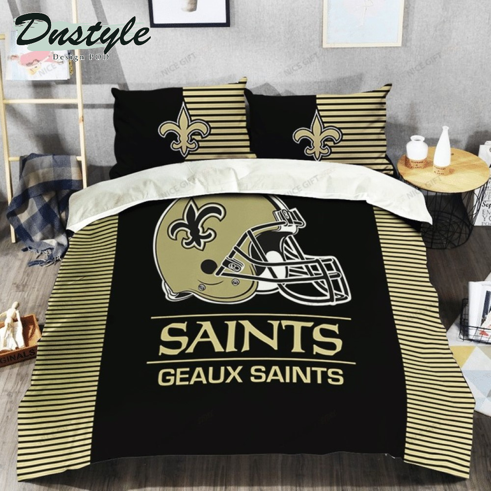 NFL New Orleans Saints Geaux Saint Beddings Set