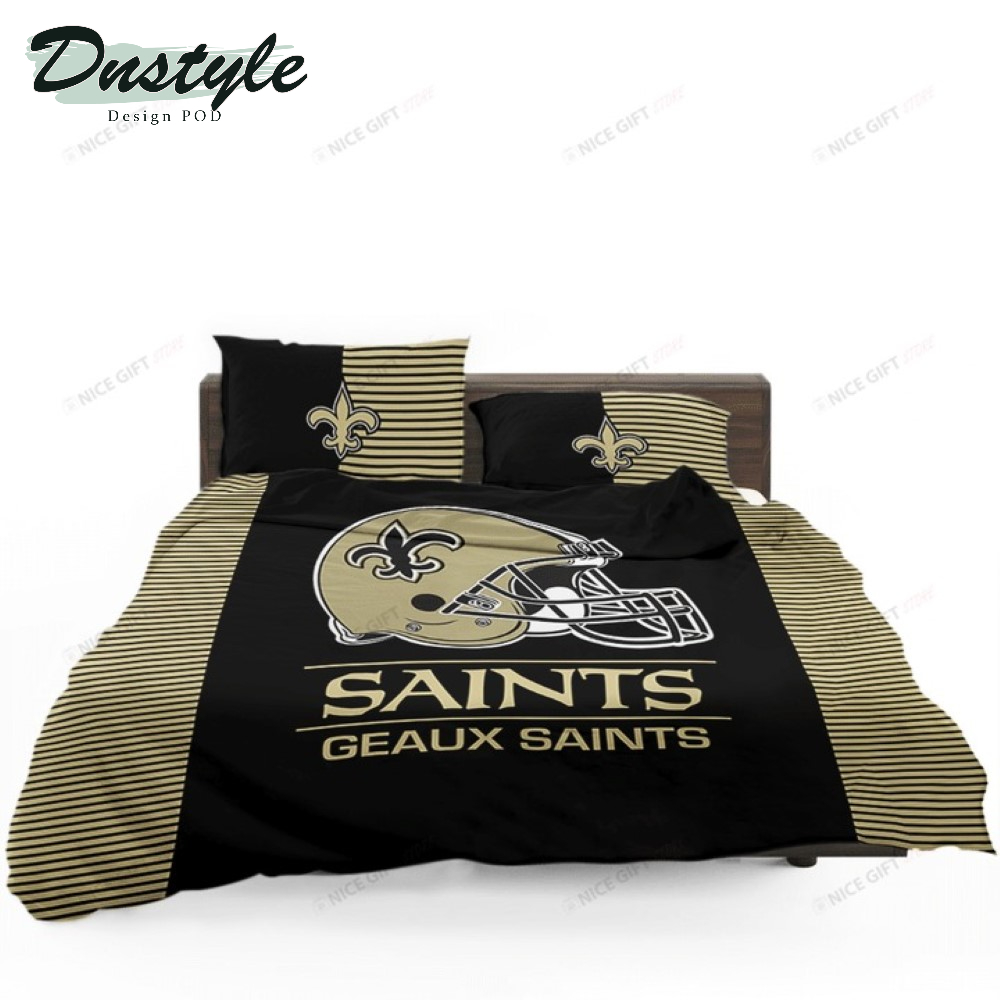 NFL New Orleans Saints Geaux Saint Beddings Set